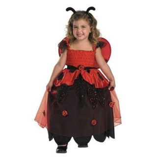 Bugz Lil Love Deluxe Ladybug Costume Includes Long Dress Gathered 
