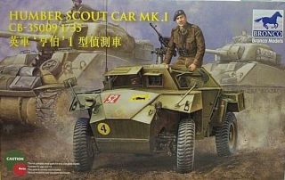 bronco 1 35 humber armored scout car mk 1 35009
