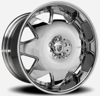   Lexani LX 2 chrome wheel rim 5x115 Lacrosse Riviera CTS De Ville