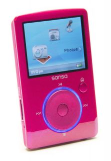 SanDisk Sansa Fuze Pink 4 GB Digital Media Player
