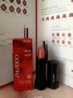shiseido perfect rouge lipstick travel size 2 5g pk 307