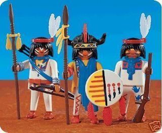Playmobil #7659 Indians (3) Native Americans New