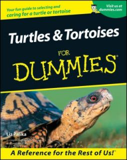 Turtles and Tortoises for Dummies by Liz Palika 2001, Paperback