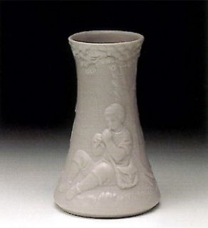 lladro miniature vase 7502 lilac mini mint rare childrn time