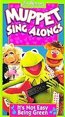 Muppet Sing Alongs   Its Not Easy Being Green VHS, 1994