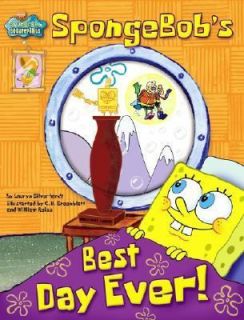SpongeBobs Best Day Ever by Lauryn Silverhardt 2004, Board Book 