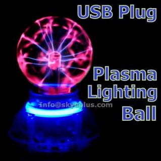 light lamp music activated plasma lighting ball usb ac from