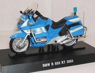 Motorcycles MOTO BMW R 850 RT 2003 POLIZIA SCALA 124 Italy Police 