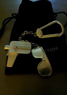 Auth. Louis Vuitton Cannes Hollywood Bag Charm Fob Key Ring