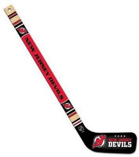 new jersey devils nhl hockey mini wood hockey stick returns