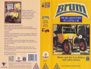 brum and the lost kitten vhs pal video rare from
