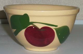 watt pottery apple 5 mixing bowl  51