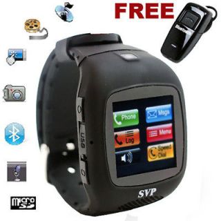  listed Unlocked Micro Touch Screen Camera  GSM Watch Cell Phone 