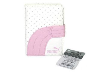newly listed puma sport fashion card holder wallet pink from