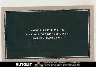   Davidson Motorcycle Motor Clothes Leather Jackets Mailer Brochure