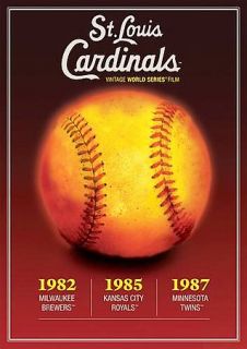 St. Louis Cardinals Vintage World Series Films 1980s DVD, 2005