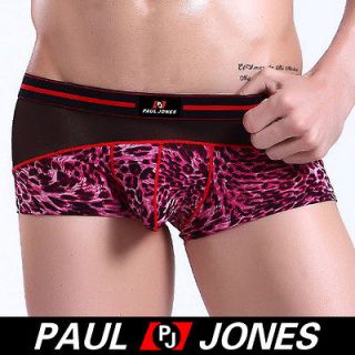 Sexy Leopard Mens Underwear Briefs Boxers Pouch Trunks Comfort Shorts 