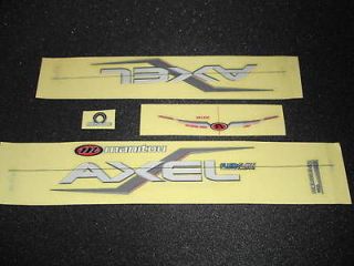 AUTHENTIC MANITOU ANSWER AXEL ELITE FORK DECAL KIT / STICKERS #2 