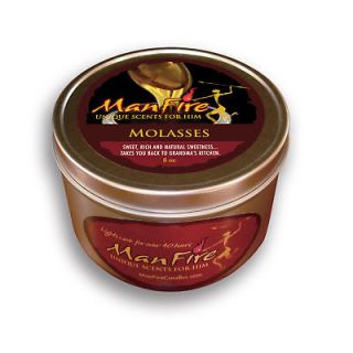 ManFire MANLY SCENTED Candles OLD TIMEY COUNTRY MOLASSES Scent