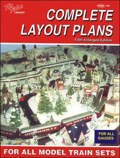   LAYOUT PLANS For All Model Train Sets Book w/140+ Train Layout Plans