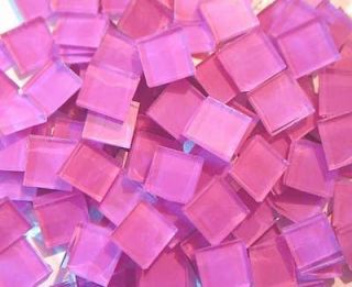 100 blueriverglass pink mosaic glass tiles supplies 