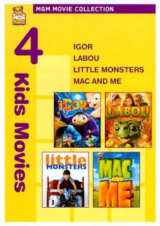 Igor Labou Little Monsters Mac and Me DVD, 2010, 3 Disc Set