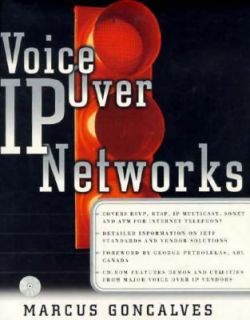 Voice Over IP Networks by Marcus Goncalves 1998, Paperback