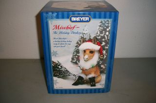Breyer #701302 Mischief, Holiday Donkey   2002 Holiday Series Brighty 