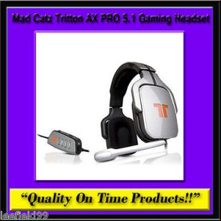 New Mad Catz Tritton AX PRO 5.1 Gaming Headset Wired Stereo Headphones 