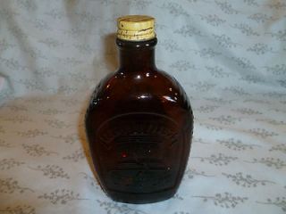   Cabin Syrup Bicentennial Liberty Bell 1976 Collector Flask / Bottle