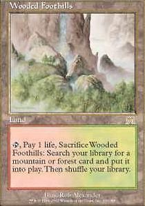 wooded foothills x1 onslaught mtg nm ccghouse 