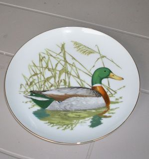 Mallard Duck Plate (8 inch) by Ned Smith WATERFOUL (RUBEL 1979)
