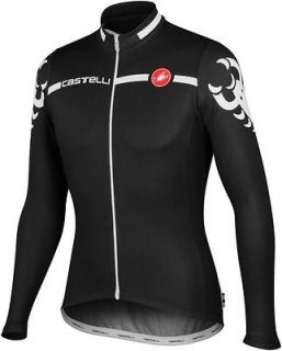 castelli imola cycling jersey black long sleeve more options size