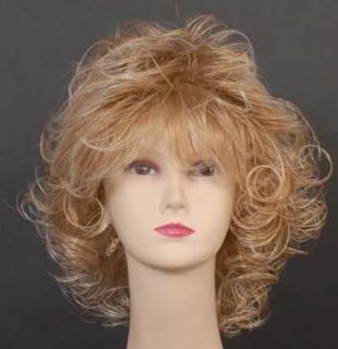 THEATRE QUALITY BLONDE SOFT CURL FLICK COSTUME WIG 80S CHARLIES ANGELS 