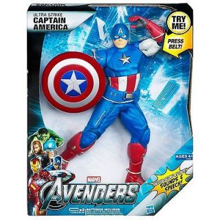 Newly listed Avengers Power Attack CAPTAIN AMERICA 10 Figure ~ VOICE 
