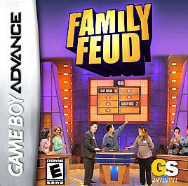 BOX & MANUEL ONLY for Family Feud (Nintendo Game Boy Advance, 2006 