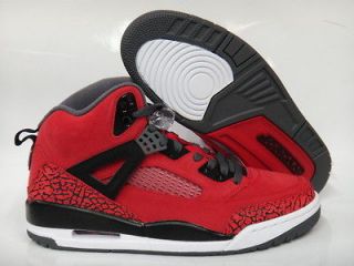   Jordan Spizike Gym Red Black Dark Gray White Sneakers Mens Size 14
