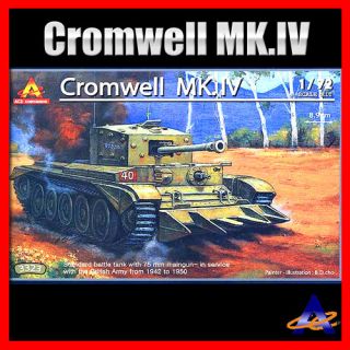 British Army Battle Tank Cromwell MK.IV 1/72 /Ace/Model/Kit 