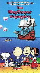   America, Charlie Brown V. 4   The Mayflower Voyagers VHS, 1994