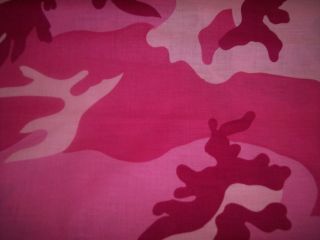 TRUE COPIES colorful camo camouflage 100% cotton fabric AENathan 