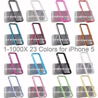 1000X Wholesale TPU Bumper Soft Case Silicone Cover Frame Skin for 