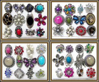 50 rings wholesale lot chic cocktail costume jewelry  52 99 