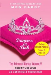 princess in pink by meg cabot unabridged cassette princess diaries