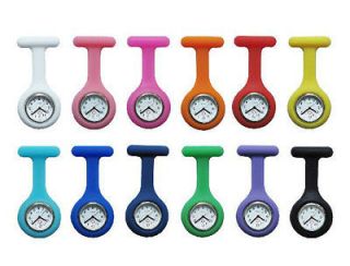   Silicone Case Nurse Medical Doctor Watch Brooch Tunic Fob Brand New