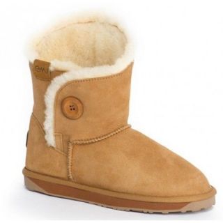 EMU Womens Melba Chestnut Sheepskin Ladies Shoes Snow Casual Boots