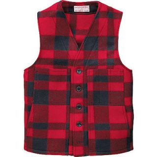 filson mackinaw wool vest in Clothing, 