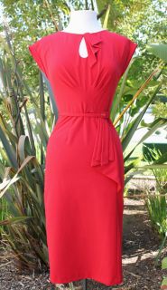 Stop Staring Timeless Fitted Red Dress  NWT Sizes S, M, L, XL