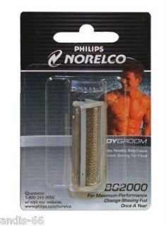   Philips Norelco Bodygroom Replacement Trimmer/Shaver Foil Brand New