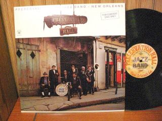 PRESERVATION HALL JAZZ BAND VINYL RECORD LP NEW ORLEANS FOR CONCERT 