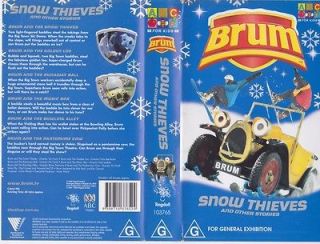 brum snow thieves vhs video pal a rare find from